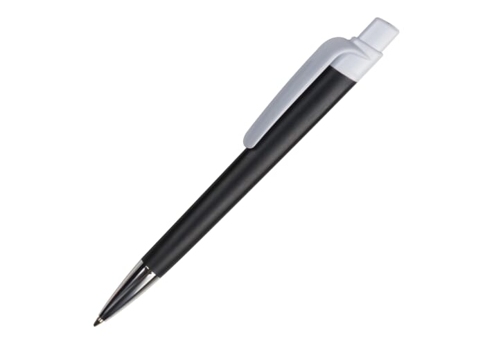 Bouteille publicitaire rPET 600 ml Loop combi noir / blanc